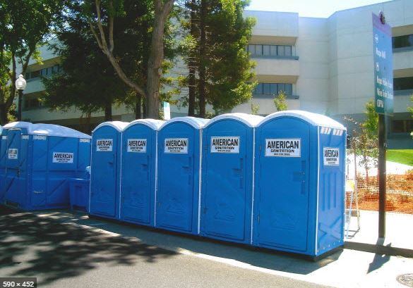 portable toilets in Novato, CA