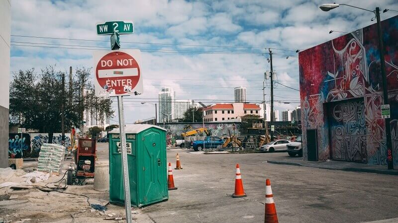 Remodeling Issues-Portable Toilet Use