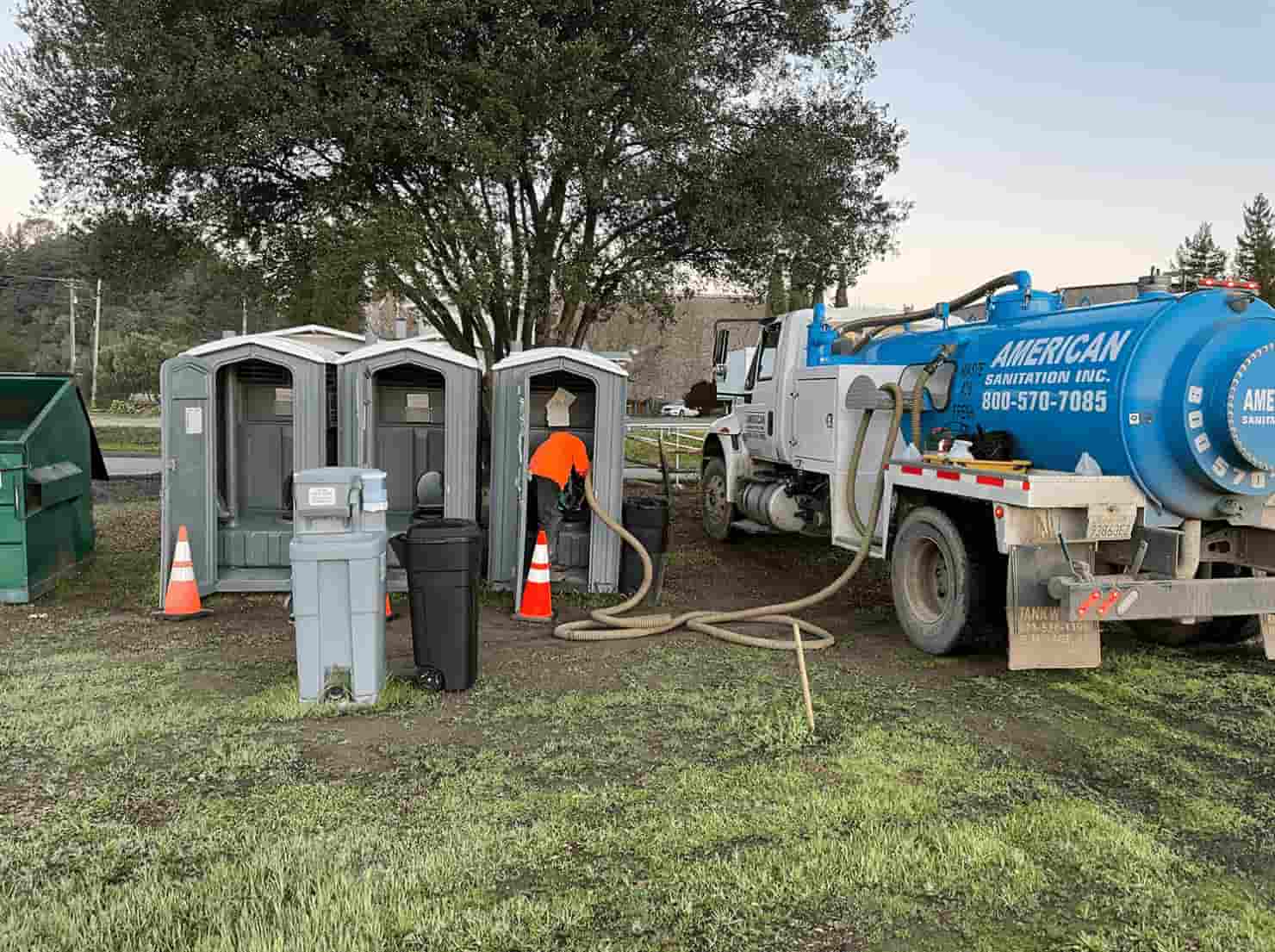 septic tank pumping Santa Rosa, CA